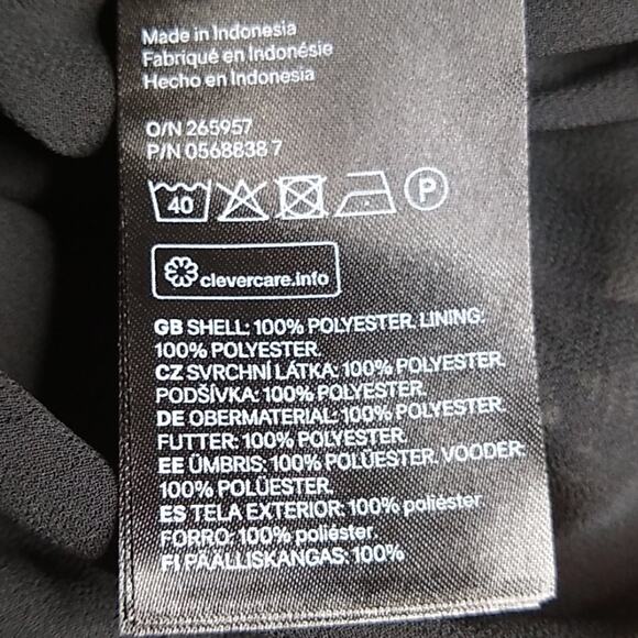 H&M Sleeveless Shift Dress Keyhole Bow Tie Back - Picture 11 of 11